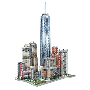 Wrebbit (W3D-2012) - "New York City: World Trade" - 875 Teile Puzzle