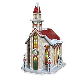 Wrebbit (WSP-5601) - "Weihnachtsdorf" - 116 Teile Puzzle