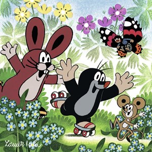 Ravensburger (09209) - "Unterwegs mit dem Maulwurf" - 49 Teile Puzzle