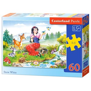 Castorland (B-06557) - "Snow White" - 60 Teile Puzzle