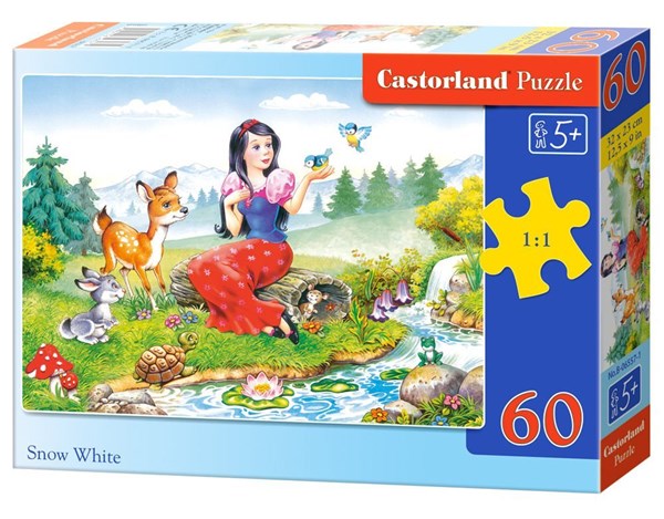 Castorland (B-06557) - "Snow White" - 60 Teile Puzzle