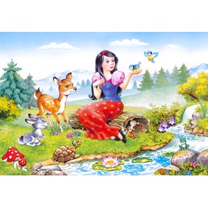 Castorland (B-06557) - "Snow White" - 60 Teile Puzzle