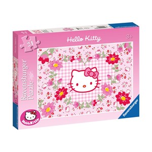 Ravensburger (05262) - "Hello Kitty im Blumenmeer" - 24 Teile Puzzle