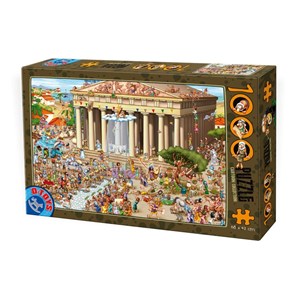 D-Toys (61218-CC04) - "Akropolis, Griechenland" - 1000 Teile Puzzle