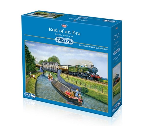 Gibsons (G6162) - Barry Freeman: "Ende einer Ära" - 1000 Teile Puzzle