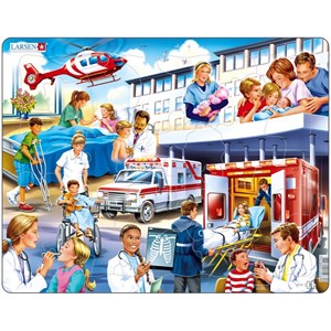 Larsen (US33) - "Krankenhaus" - 25 Teile Puzzle