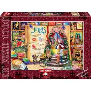 Art Puzzle (4361) - "Pariser Ansichten" - 1000 Teile Puzzle
