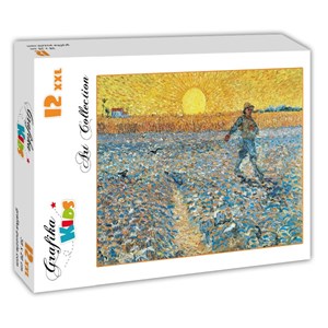 Grafika Kids (00004) - Vincent van Gogh: "Der Säer, 1888" - 12 Teile Puzzle