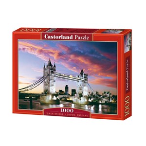 Castorland (C-101122) - "Tower Bridge, London" - 1000 Teile Puzzle
