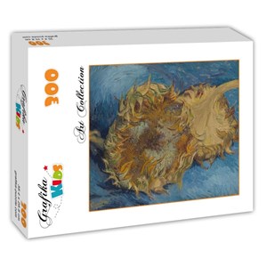 Grafika Kids (00428) - Vincent van Gogh: "Die Sonnenblumen, 1887" - 300 Teile Puzzle