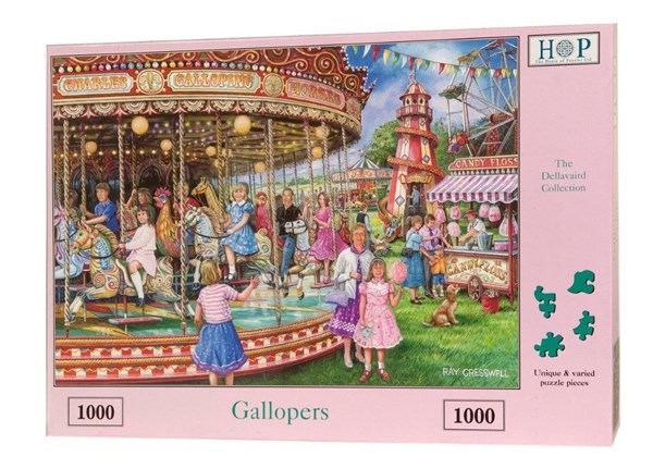 The House of Puzzles (3190) - "Gallopers" - 1000 Teile Puzzle