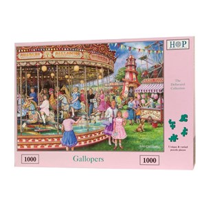 The House of Puzzles (3190) - "Gallopers" - 1000 Teile Puzzle