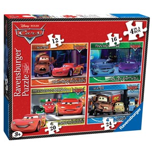 Ravensburger (07259) - "Cars" - 12 16 20 24 Teile Puzzle