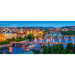 Castorland (B-060061) - "Prag in der Dämmerung" - 600 Teile Puzzle