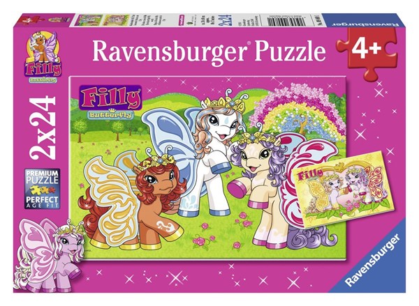 Ravensburger (09089) - "Fabulous World of Filly" - 24 Teile Puzzle