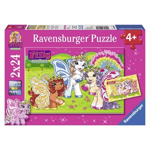 Ravensburger (09089) - "Fabulous World of Filly" - 24 Teile Puzzle
