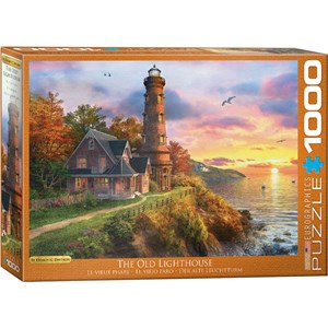 Eurographics (6000-0965) - Dominic Davison: "The Old Lighthouse" - 1000 Teile Puzzle