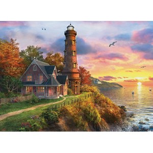 Eurographics (6000-0965) - Dominic Davison: "The Old Lighthouse" - 1000 Teile Puzzle