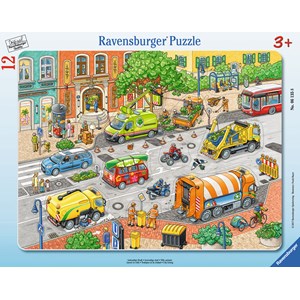 Ravensburger (06135) - "Lebendige Stad" - 12 Teile Puzzle