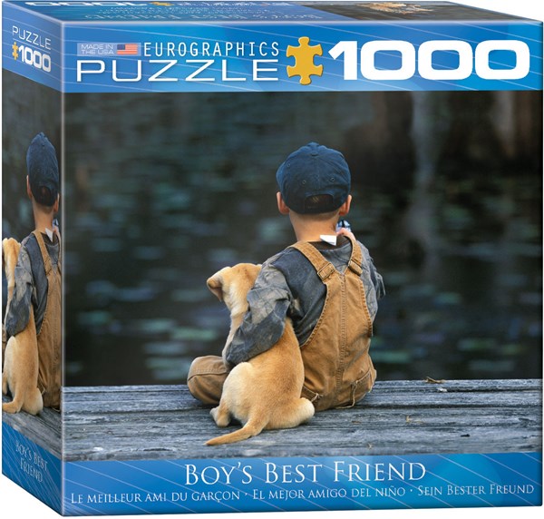 Eurographics (8000-0527) - "Des Jungen bester Freund" - 1000 Teile Puzzle