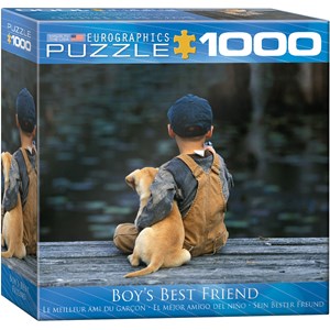 Eurographics (8000-0527) - "Des Jungen bester Freund" - 1000 Teile Puzzle