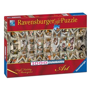Ravensburger (15062) - Michelangelo: "Sixtinische Kapelle" - 1000 Teile Puzzle