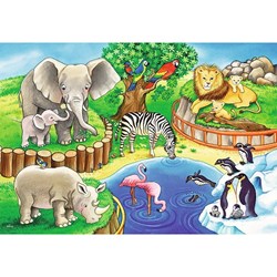 Ravensburger (07602) - "Tiere im Zoo" - 12 Teile Puzzle