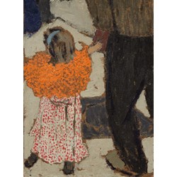 Grafika (01809) - Edouard Vuillard: "Child Wearing a Red Scarf, 1891" - 2000 Teile Puzzle