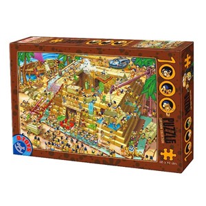 D-Toys (61218-CC03) - "Pyramiden in Ägypten" - 1000 Teile Puzzle