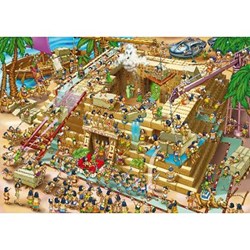 D-Toys (61218-CC03) - "Pyramiden in Ägypten" - 1000 Teile Puzzle