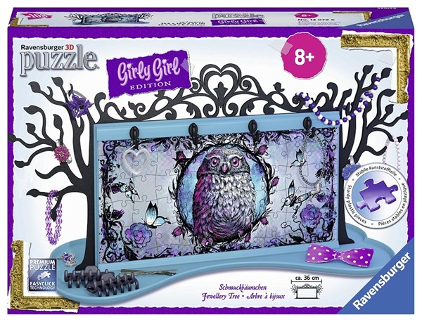 Ravensburger (12079) - "Schmuckbäumchen Animal Trend" - 108 Teile Puzzle
