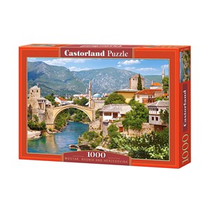 Castorland (C-102495) - "Mostar, Bosnien Herzegovina" - 1000 Teile Puzzle