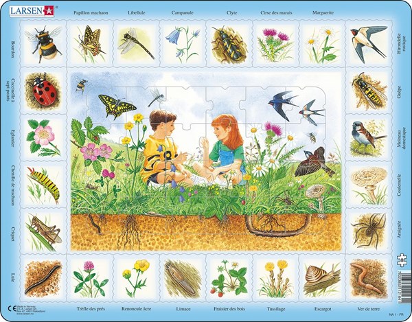Larsen (NA1-FR) - "In der Natur (auf Französisch)" - 48 Teile Puzzle