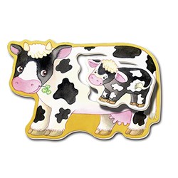 Ravensburger (07176) - "Tiere und ihre Kinder" - 2 Teile Puzzle