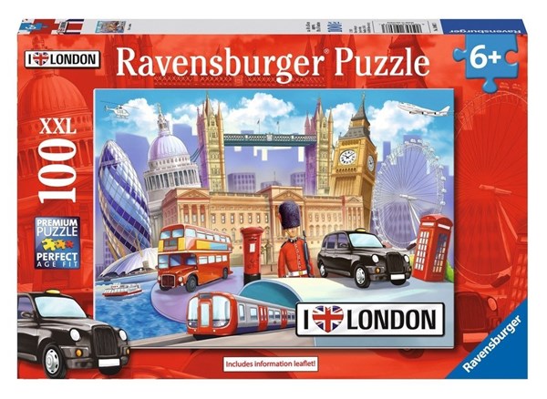 Ravensburger (10607) - "London" - 100 Teile Puzzle
