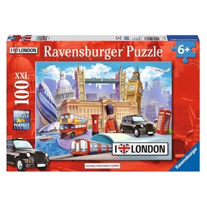 Ravensburger (10607) - "London" - 100 Teile Puzzle