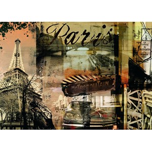 Ravensburger (15729) - "Nostalgisches Paris" - 1000 Teile Puzzle