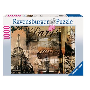 Ravensburger (15729) - "Nostalgisches Paris" - 1000 Teile Puzzle