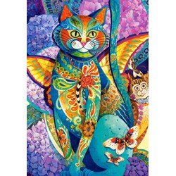 Castorland (C-151448) - David Galchutt: "Katzen Ornament" - 1500 Teile Puzzle