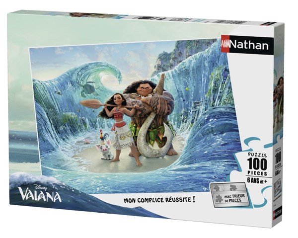 Nathan (86746) - "Vaiana" - 100 Teile Puzzle