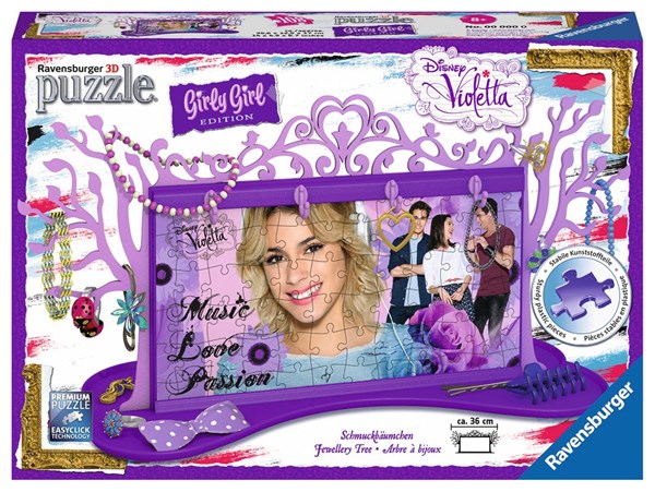 Ravensburger (12092) - "Schmuckbäumchen, Violetta" - 108 Teile Puzzle