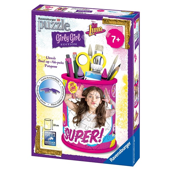 Ravensburger (12095) - "Utensilo Soy Luna" - 54 Teile Puzzle