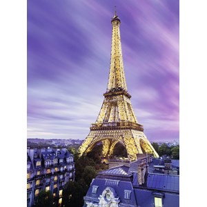 Ravensburger (14898) - "Funkelnder Eiffelturm" - 500 Teile Puzzle