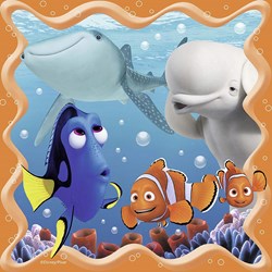 Ravensburger (06871) - "Dory + Memory" - 25 36 49 Teile Puzzle
