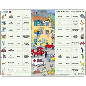 Larsen (EN10) - "Learning English 10" - 54 Teile Puzzle