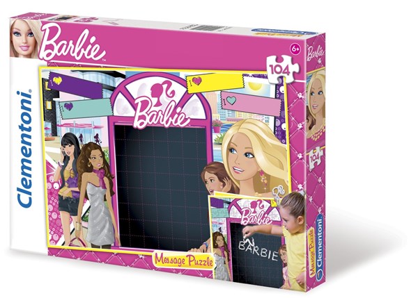 Clementoni (20231) - "Barbie Tafelpuzzle" - 104 Teile Puzzle