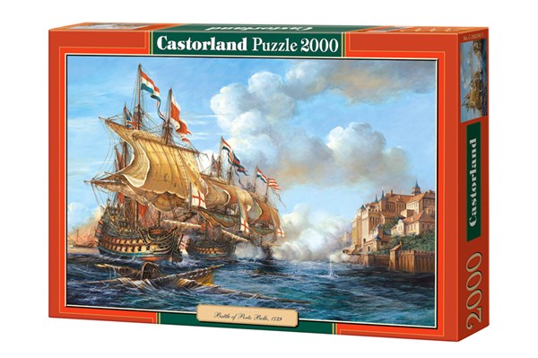 Castorland (C-200245) - "Battle of Porto Bello, 1739" - 2000 Teile Puzzle