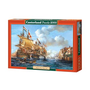 Castorland (C-200245) - "Battle of Porto Bello, 1739" - 2000 Teile Puzzle