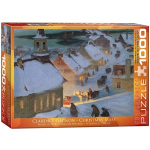 Eurographics (6000-7184) - "Gagnon, Weihnachtsmesse" - 1000 Teile Puzzle