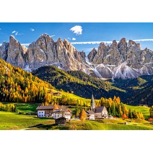 Castorland (B-52738) - "Santa Maddalena in Val di Funes, Italien" - 500 Teile Puzzle